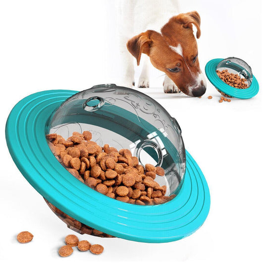 Interactive Pet Treat Dispenser Ball for Dogs and Cats - Puzzle Toy for Engaging Play and Slow Feeding